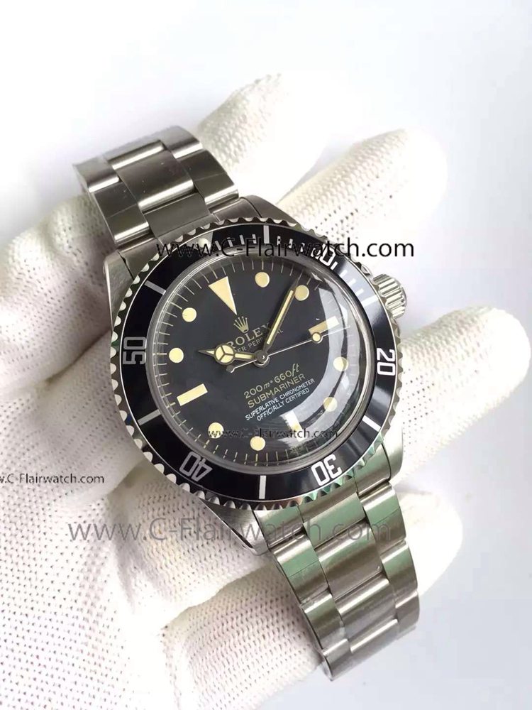 Vintage Submariner Replica Replica Watch 40mm Stainless Steel